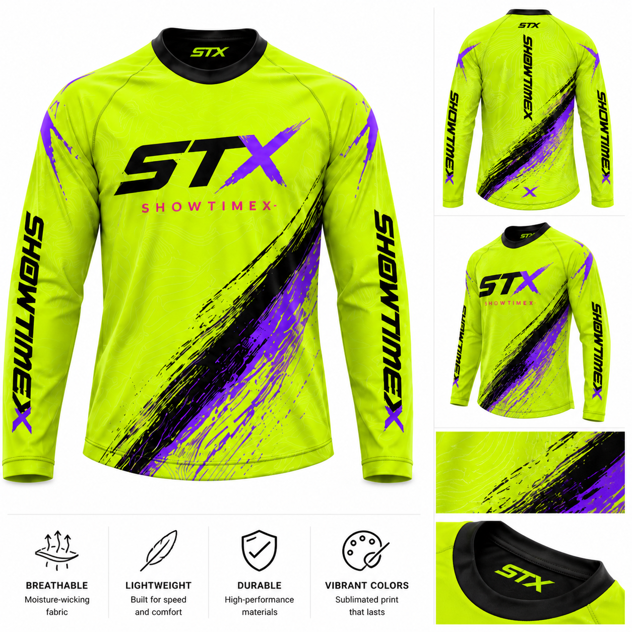 STX Neon Surge – Voltage Core -----  “Max visibility. Max energy.”